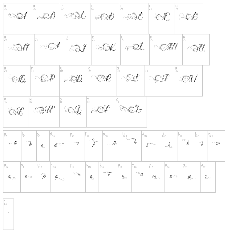 Diane de France font map